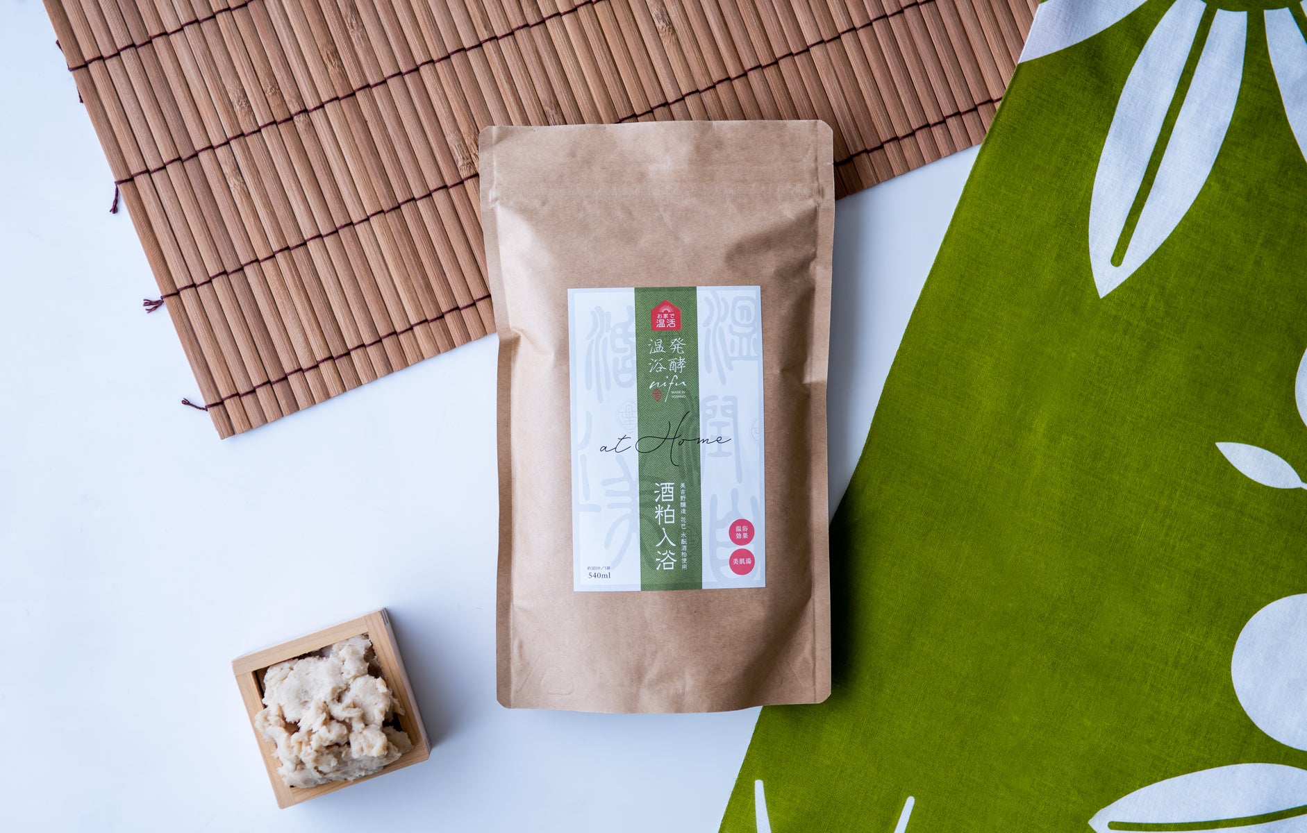 発酵温浴nifu at home「酒粕入浴」先行販売まもなく終了