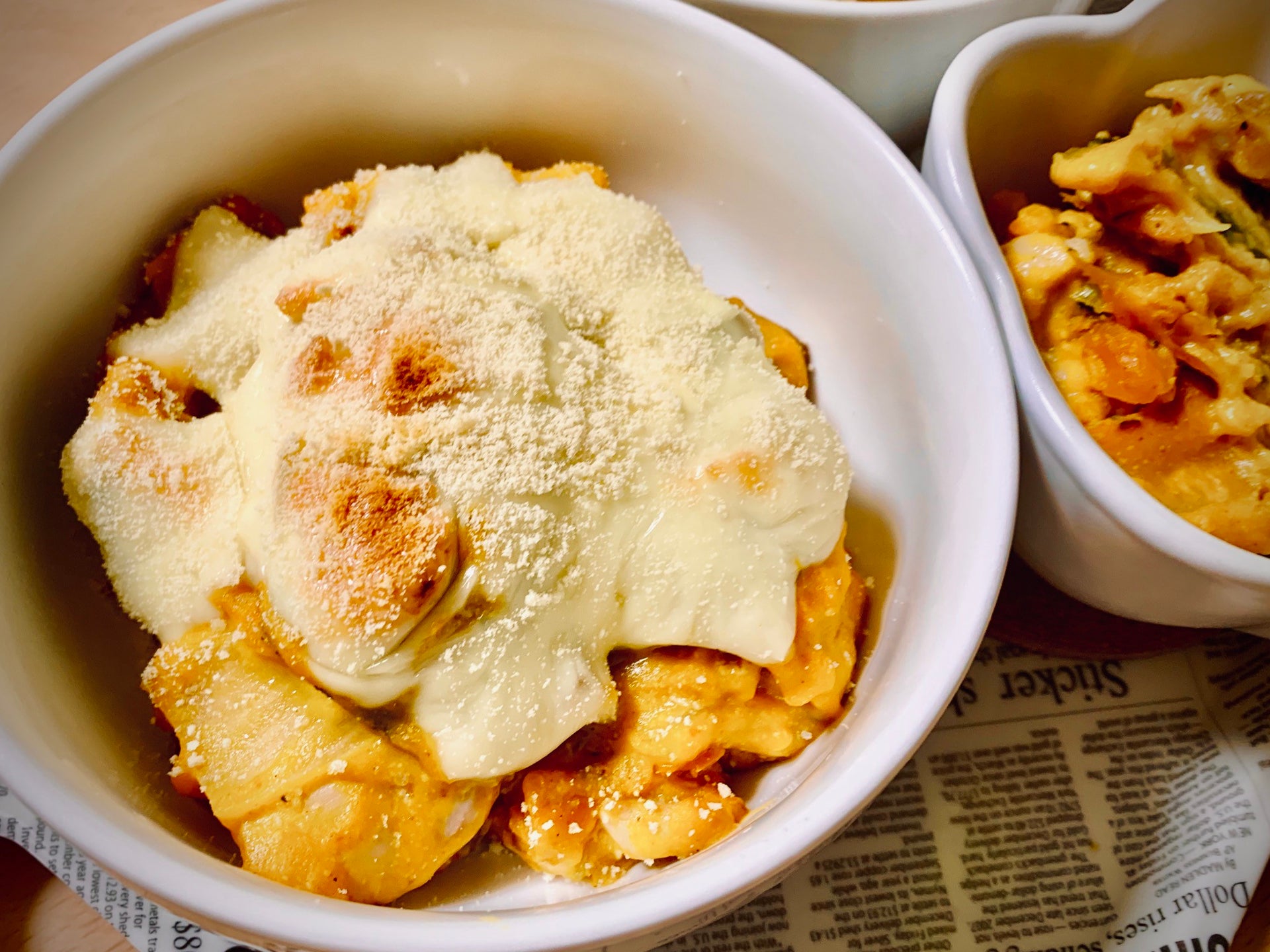 酒粕かぼちゃグラタン