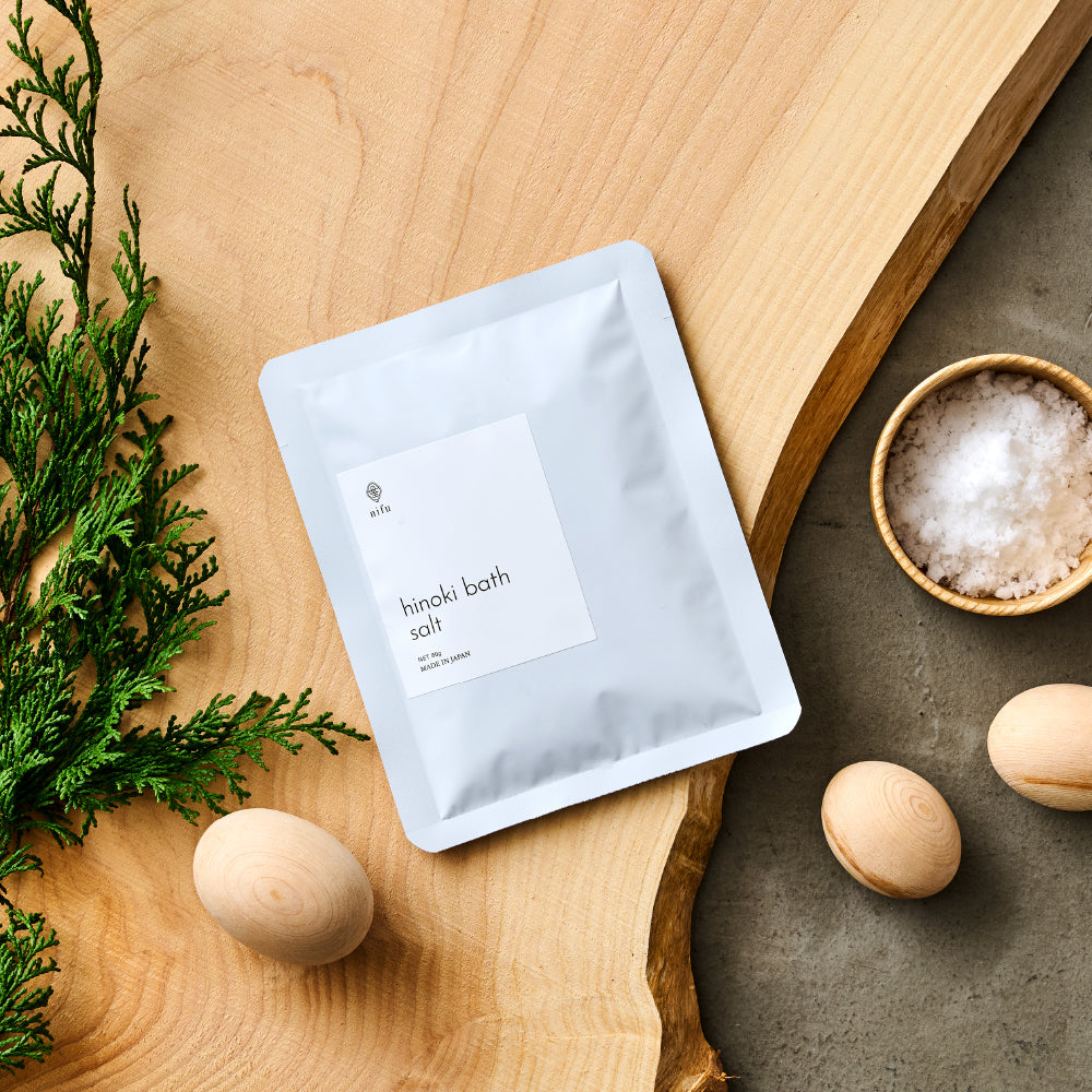 ふるさと納税 吉野町 nifu ヒノキバスソルト 1本 hinoki bath salt（80g）